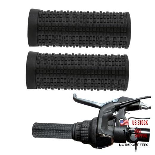 1 Pair MTB Bike Short Handlebar Grips 20x74mm/0.78×2.91inch, Bar Twist Cover