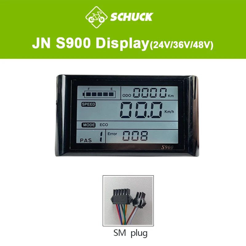 24V 36V 48V JN LED/LCD E-bike Display Group Electric Bicycle Control Panel
