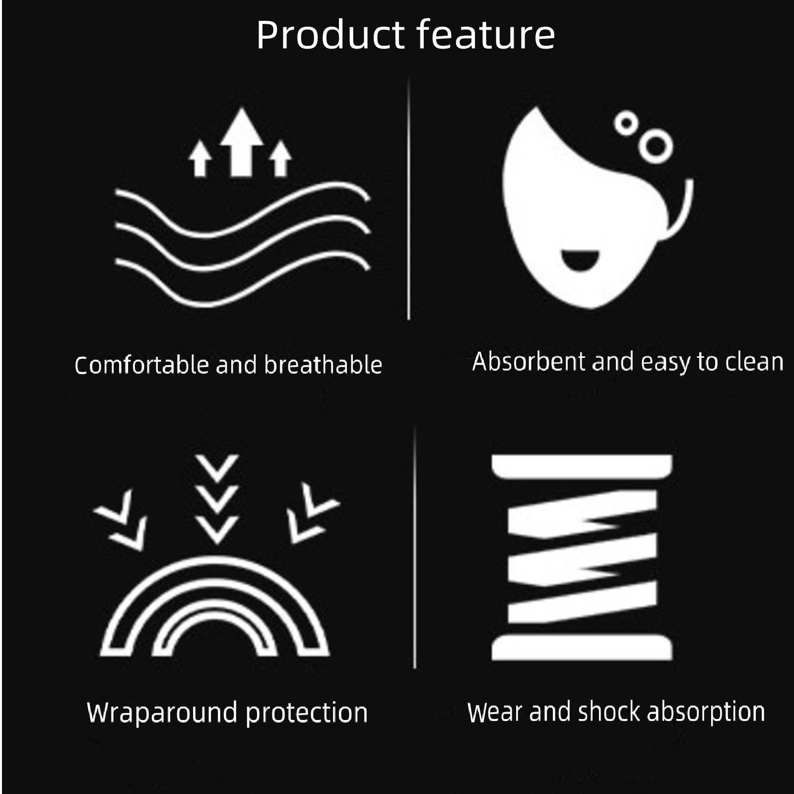 Road Bike Handlebar Tapes PU Leather+EVA Soft Bicycle Handle Bar Tapes Washab…