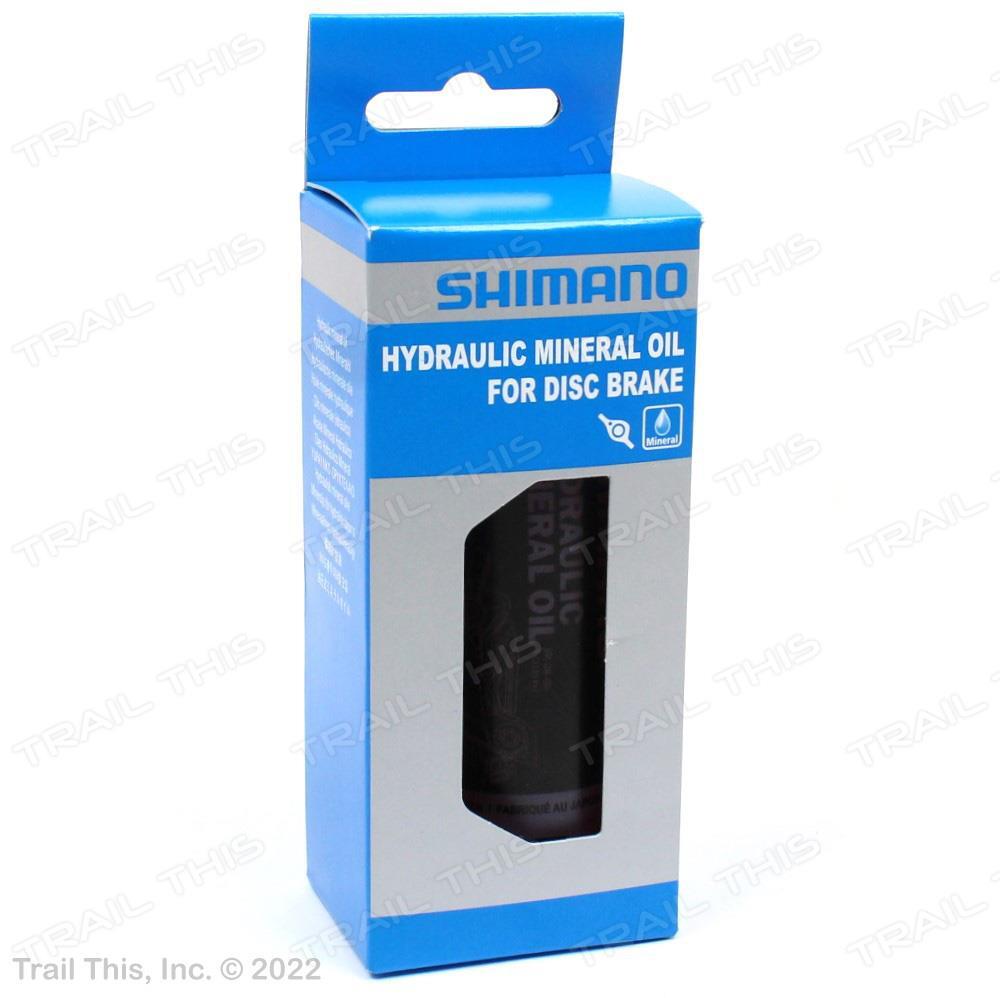Shimano 100ml Hydraulic Bicycle Brake Mineral Oil Fluid Bottle – Retail Packaged