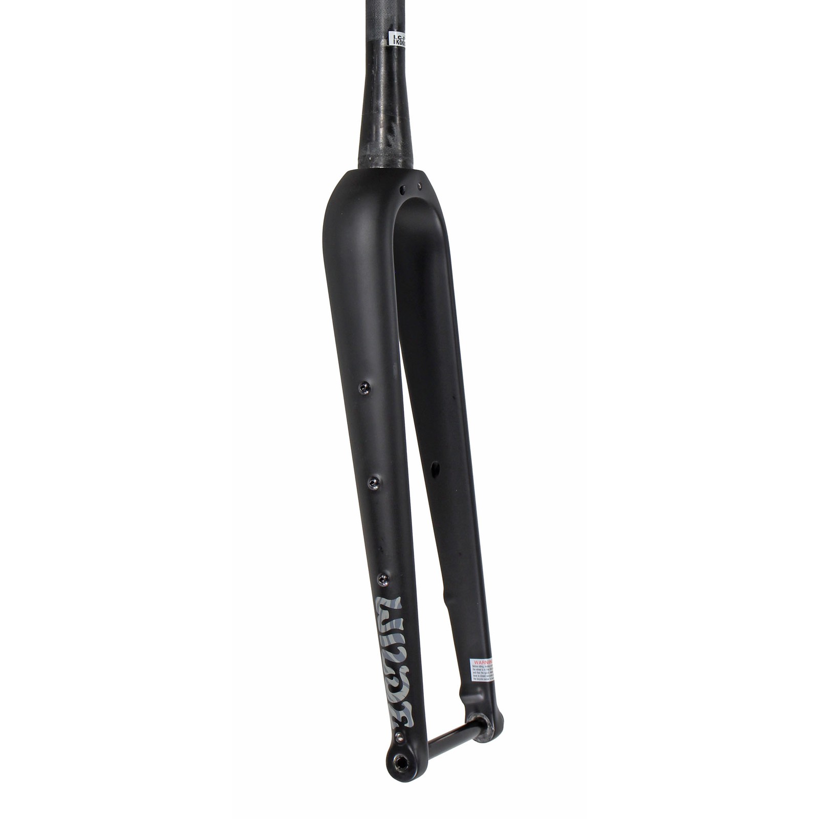 Wilde Bicycle Waypoint Carbon Gravel Fork, Tapered, 12×100, Black
