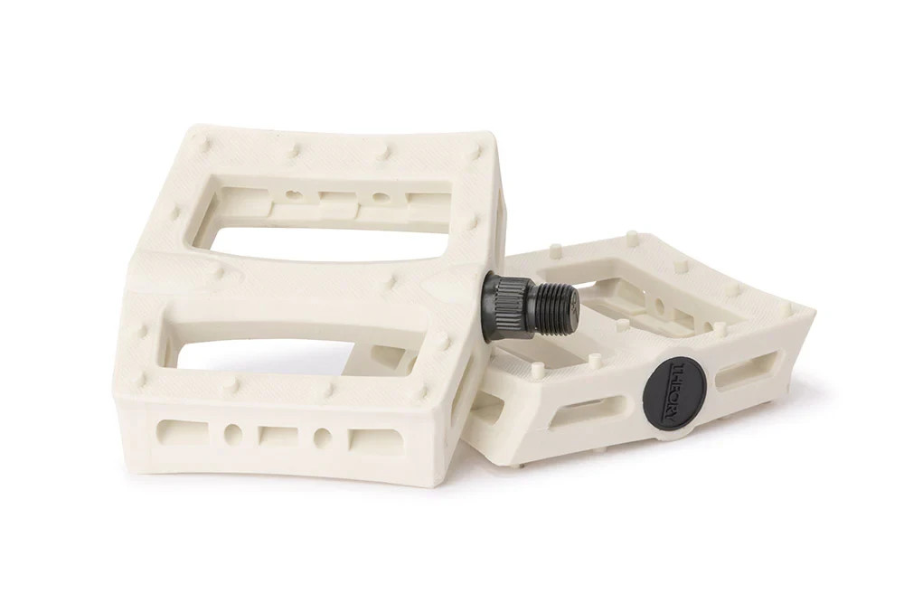 Theory Outside BMX Wheelie Bike Pedals 9/16″ Cult Kink Sunday GT SE White