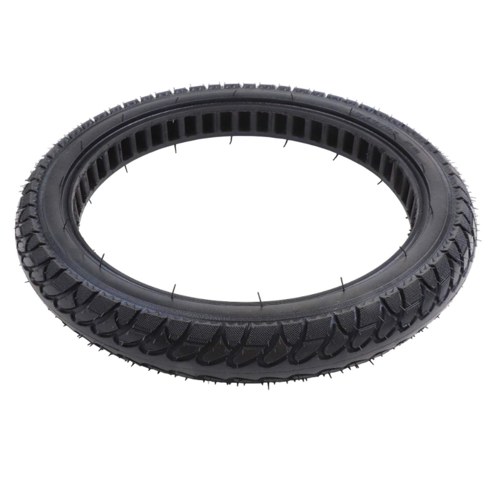16×2.125 Mountain Bike Solid Tire Black Rubber 325mm Rim Outer Diameter
