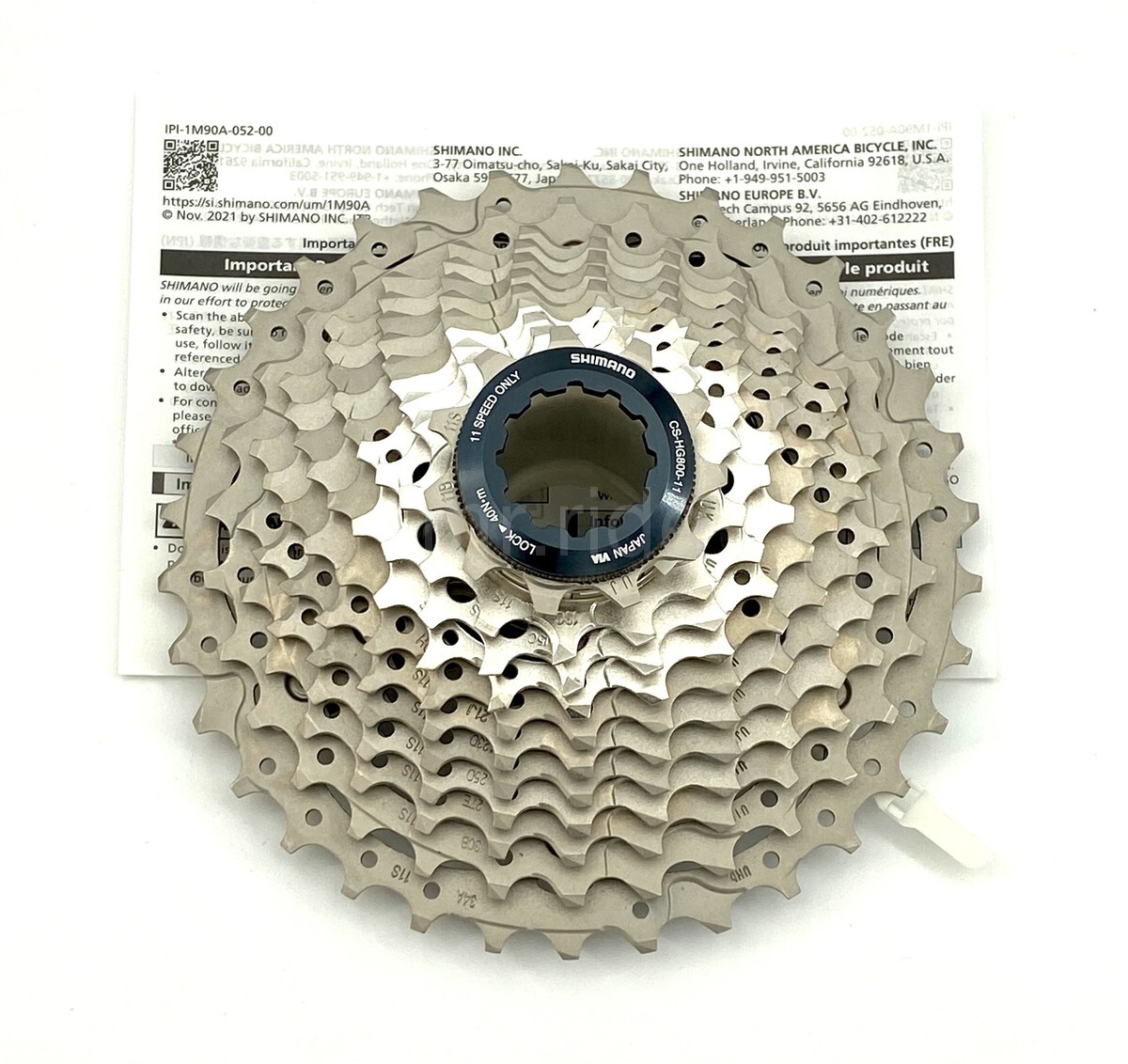 Shimano Ultegra CS-HG800 11-34T 11 Speed Road Bike Cassette HG-EV,Fits R8000/GRX
