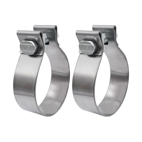 5 inch Exhaust Clamp Narrow Band Stainless Steel for Exhaust Pipe, Muffler 5″