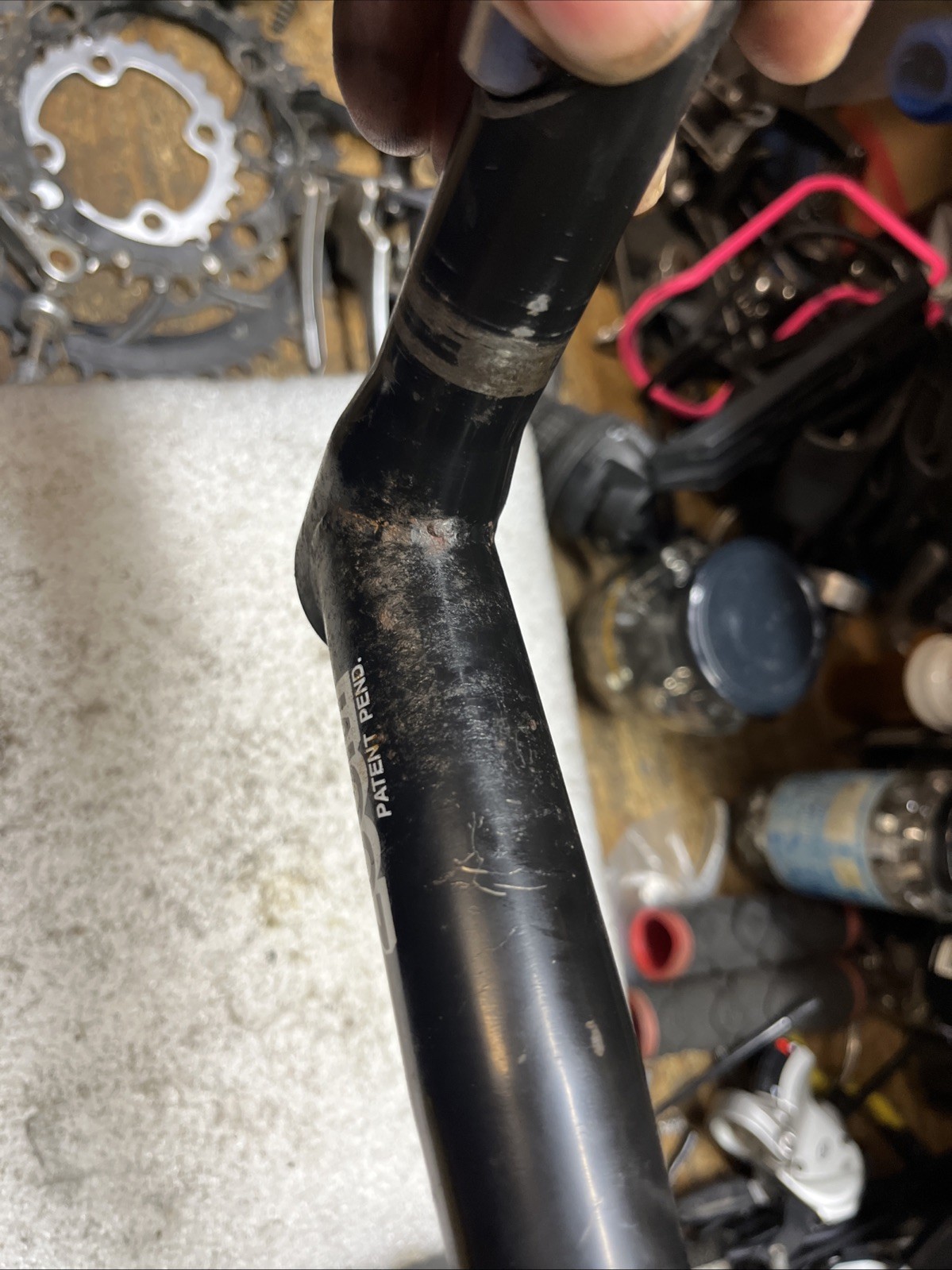 Vintage Zoom quill 1 1/8 stem 150mm , 25.4 black VGC