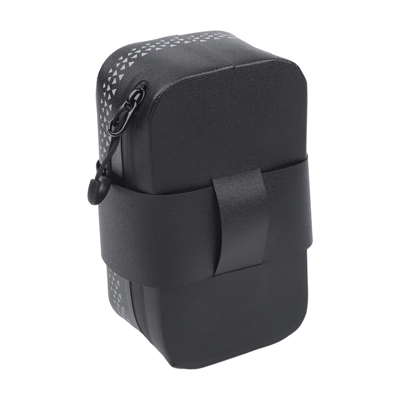 Secure Bicycle Saddle Bag with Waterproof Shell and Reinforced Attachment
