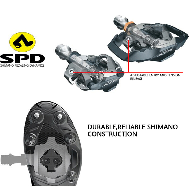 Shimano Deore XT PD-M8100/M8020 SPD MTB XC Bike Clipless Pedals & Cleats W/SH51