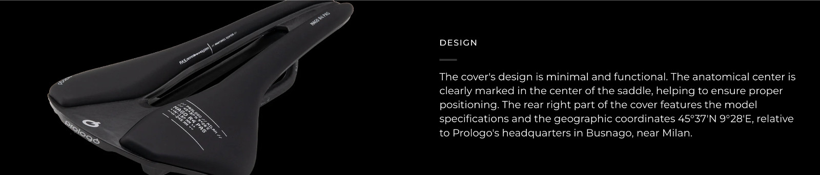 Prologo Nago R4 Carbon Saddle PAS Performance Comfort 137mm Black Road Bike
