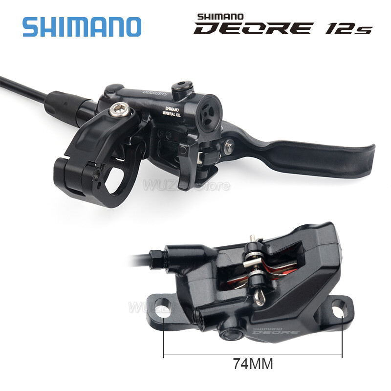 SHIMANO DEORE BR-BL-M6100 Bike MTB Hydraulic Disc Brake 900/1600mm w/RT56 Rotors