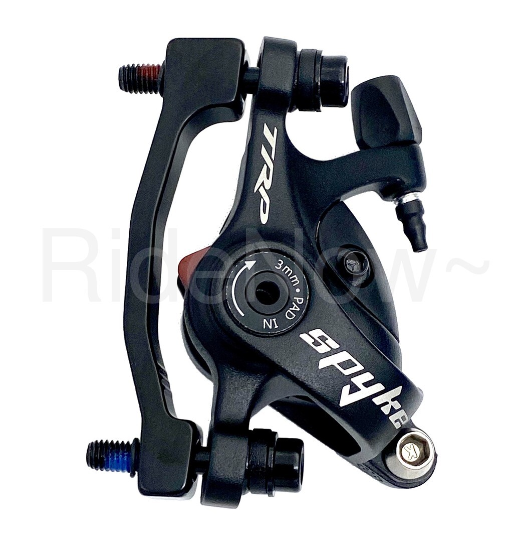 TRP Spyke MTB Bike Post Mount PM 180mm Mechanical Disc Brake Caliper Black