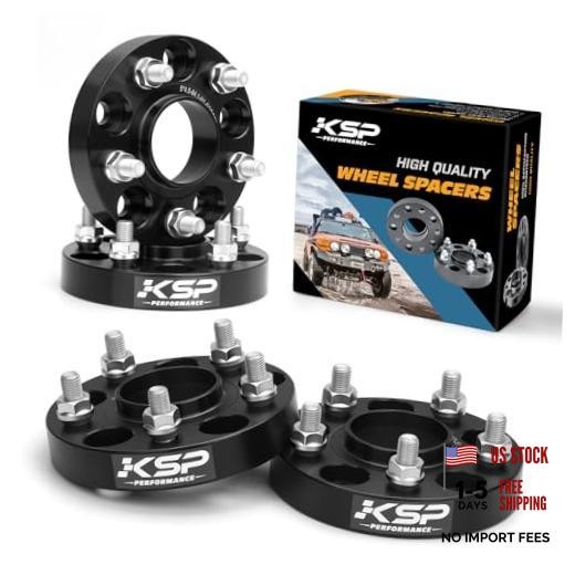 KSP 5×4.5 25mm Wheel Spacers for Hon-da Civic Accord Element CR 64.1mm Hub Bore