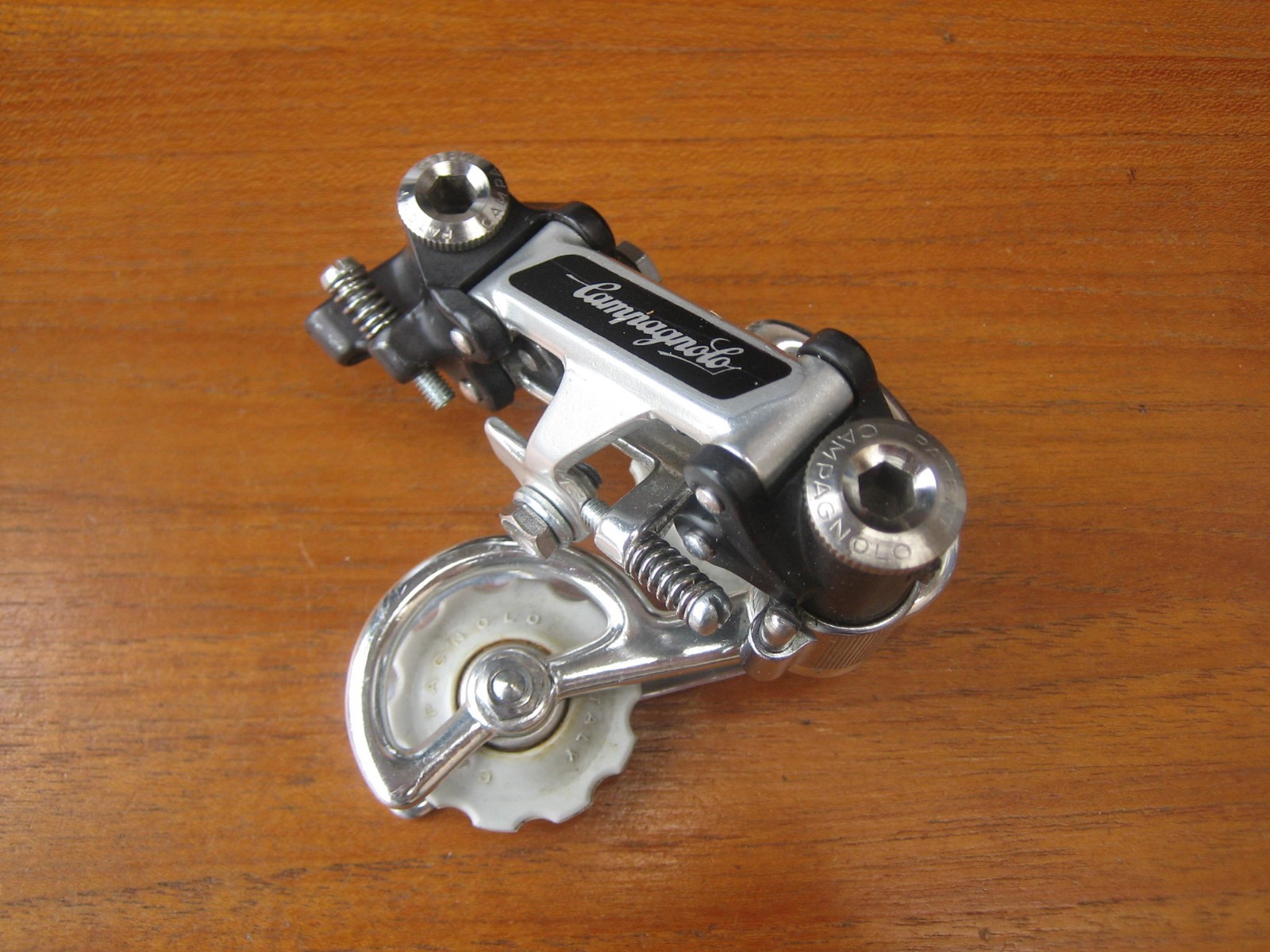 NOS Last Generation 1980 Campagnolo Super Record Clamp On Front /Rear Derailleur