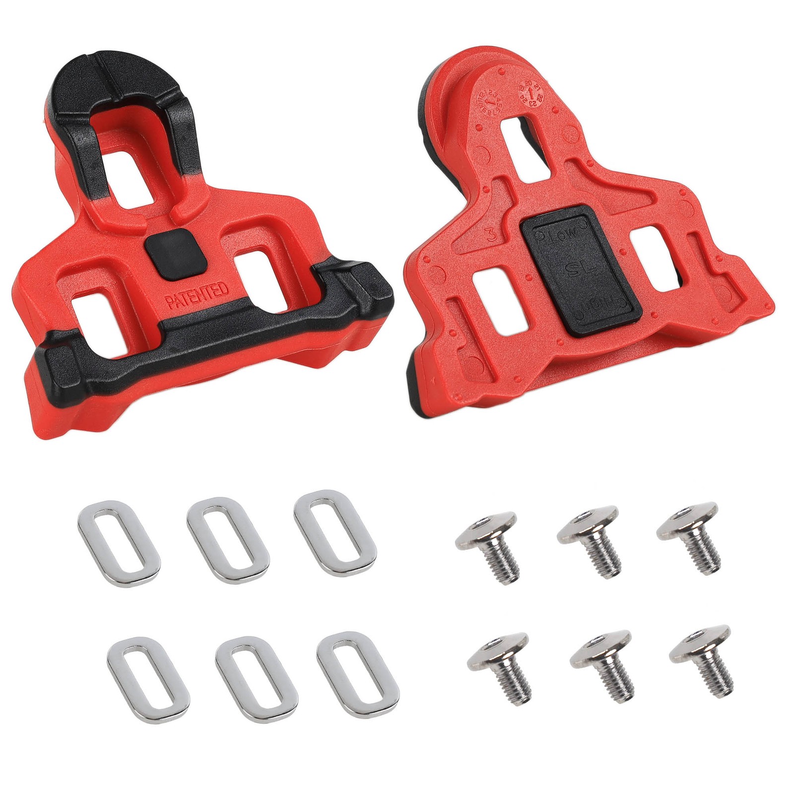 CyclingDeal Compatible with Shimano SPD-SL (6 Degree Floating) Cleats Set