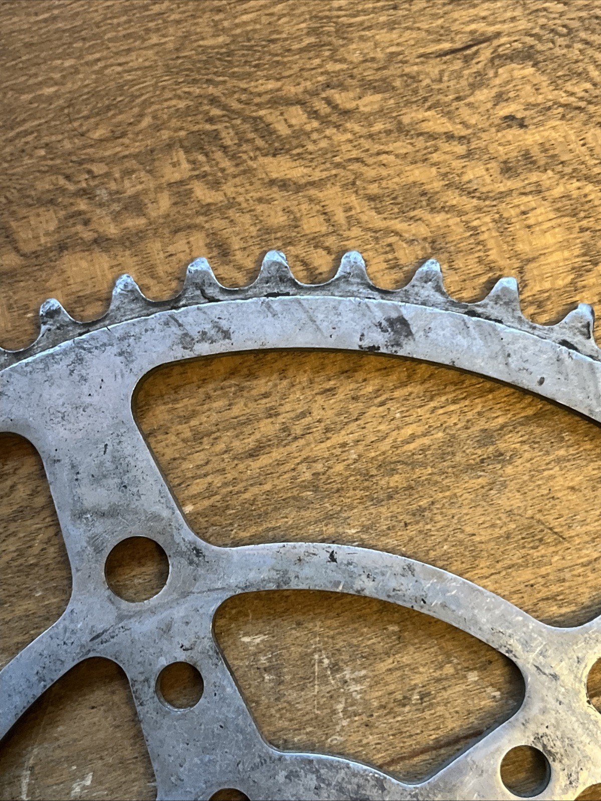 Vintage Nervar (?) 54 T Chain Ring 128 BCD 70s French Road Bike
