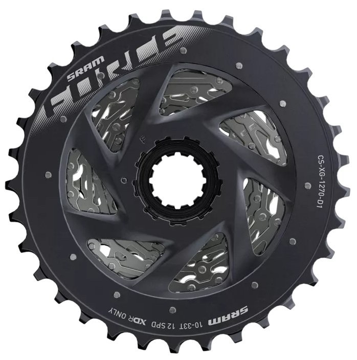 SRAM FORCE AXS 12 Speed XG-1270-D1 10-33T Cassette, Silver New In BOX