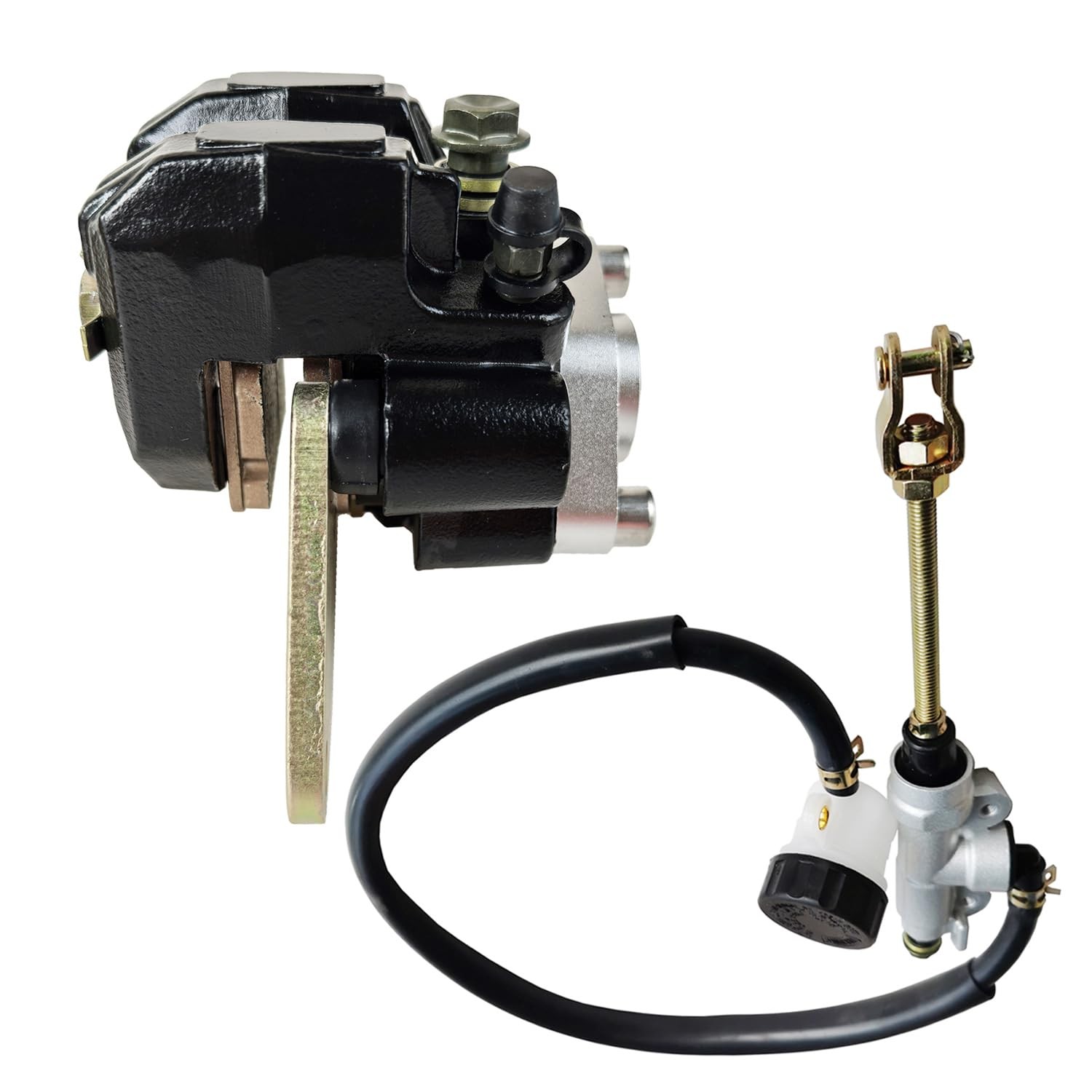 Suzuki ATV Quadracer 45 Rear Brake Caliper Master Cylinder Set Compatible