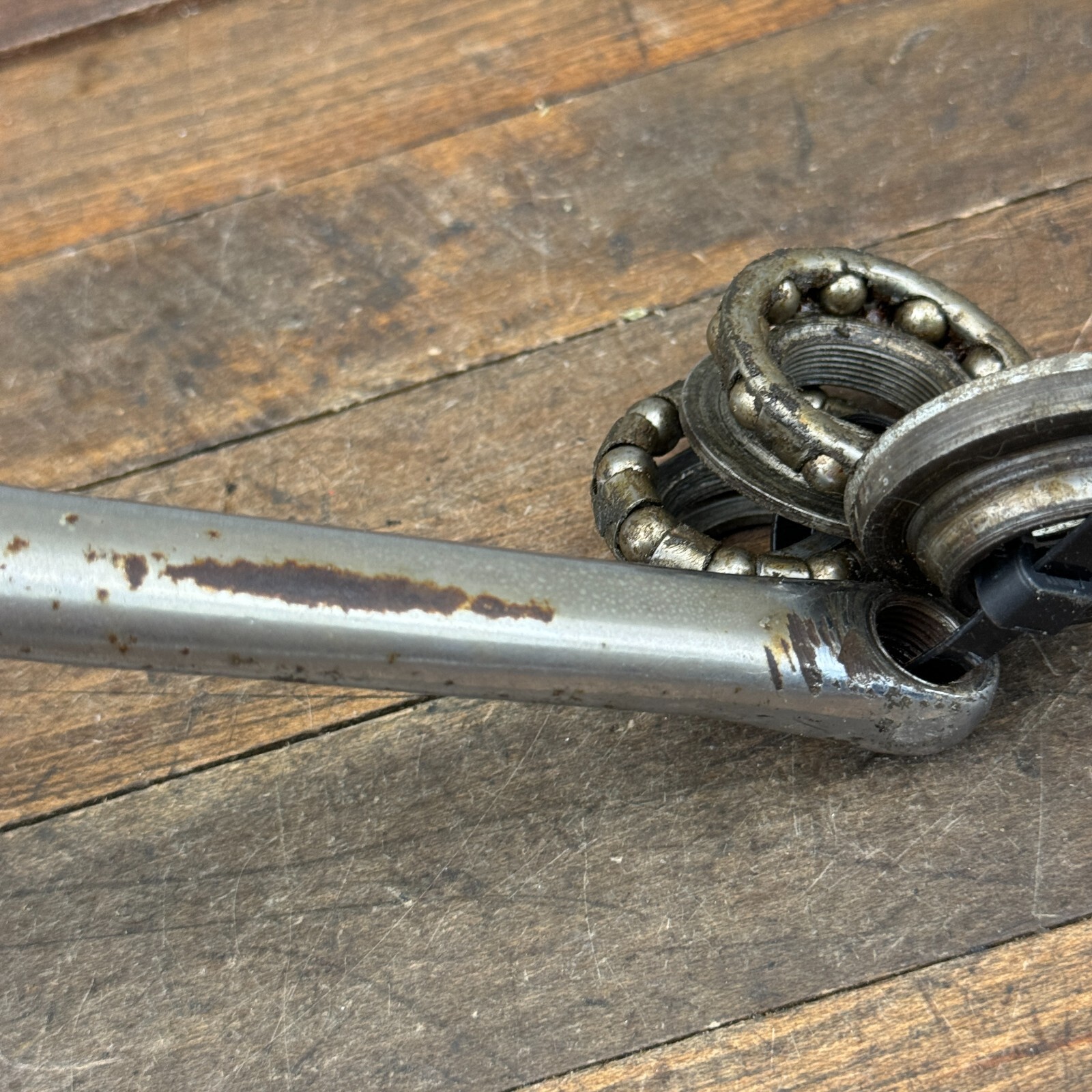 Vintage Schwinn Crank Set 62 Stamp 1pc OPC 165 mm 1/2 in Cranks SA16 Stingray