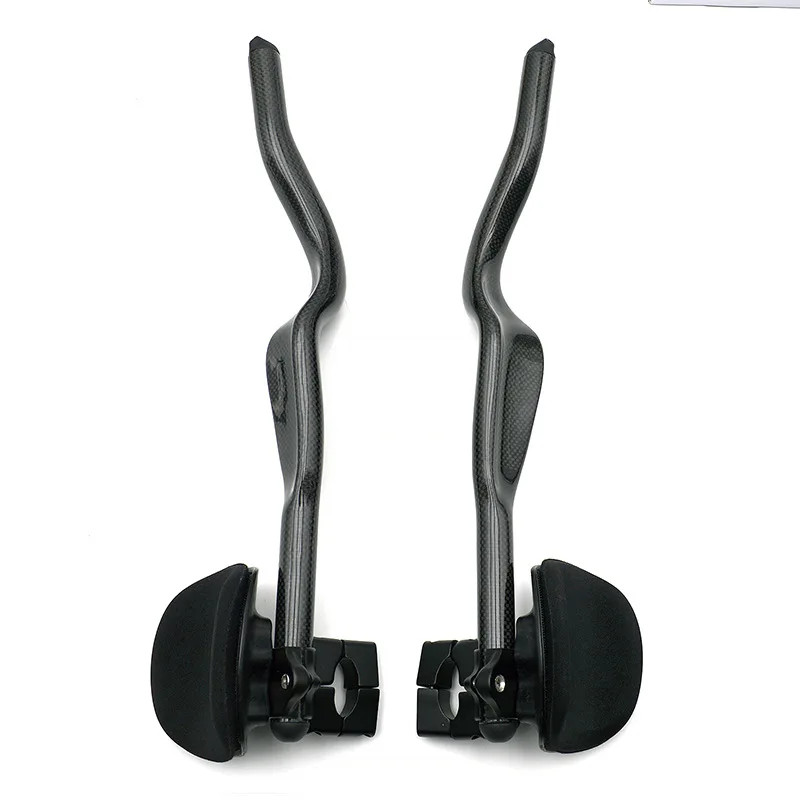 Road Bike Triathlon Time Trial Aero Handlebar Carbon Bicycle Rest TT Handlebar