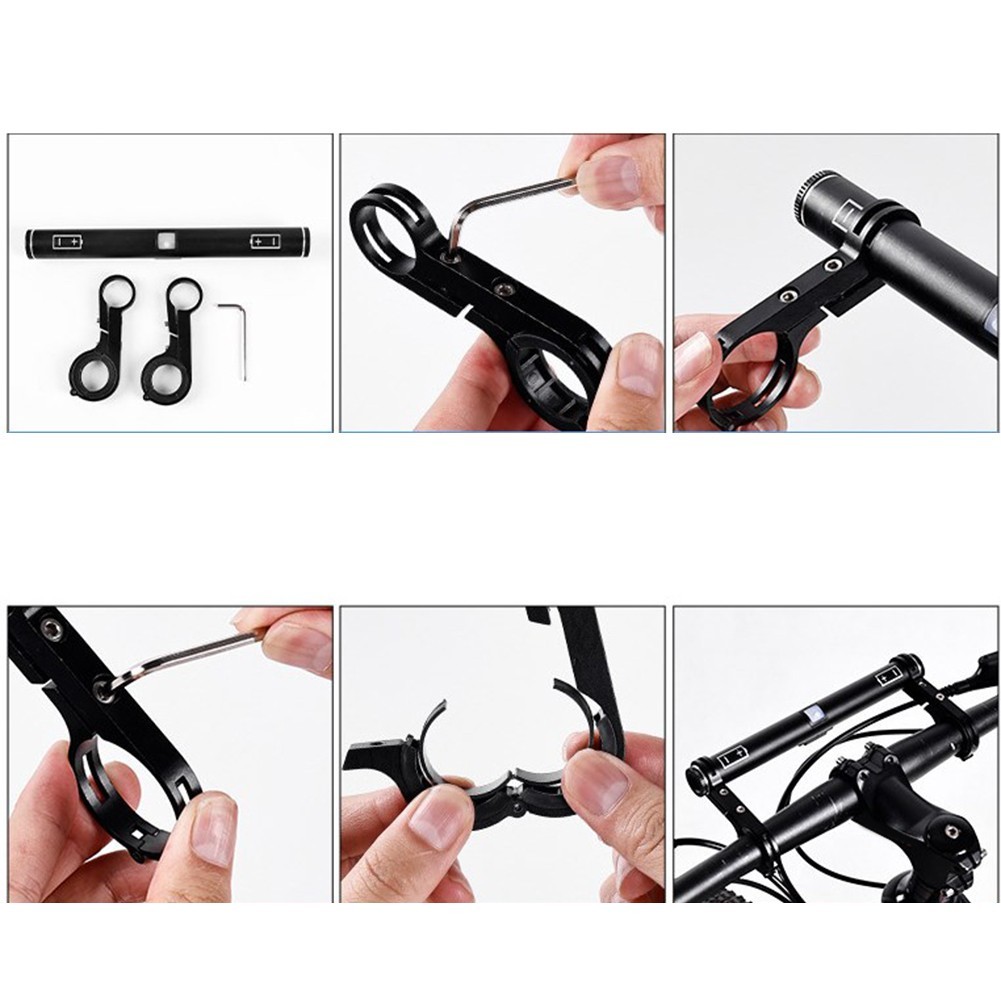 Handlebar Extender with Power Bank 2000mAh Battery Aluminum Alloy Waterproof