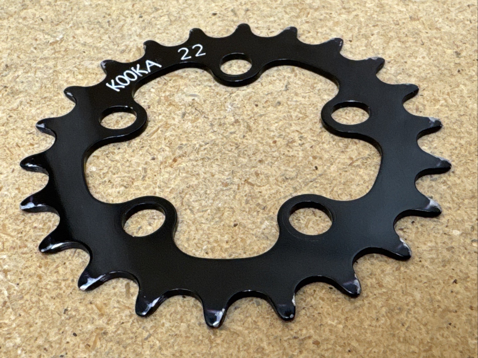 Vintage Kooka 22t Chainring 22 Tooth 58 mm BCD Granny USA Aluminum