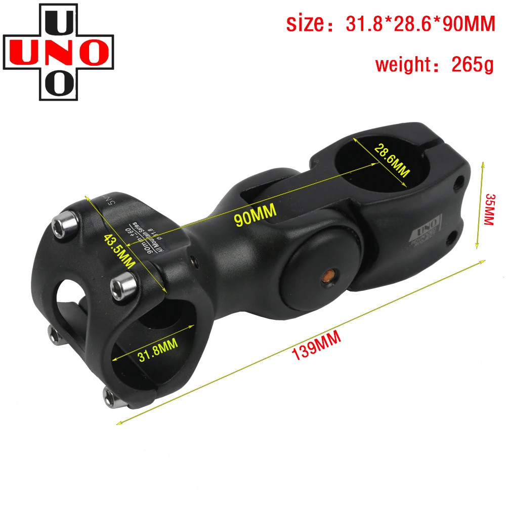 Riser 0-60 Degree Adjustable Bicycle Handlebar Stem Riser 25.4mm/31.8mm