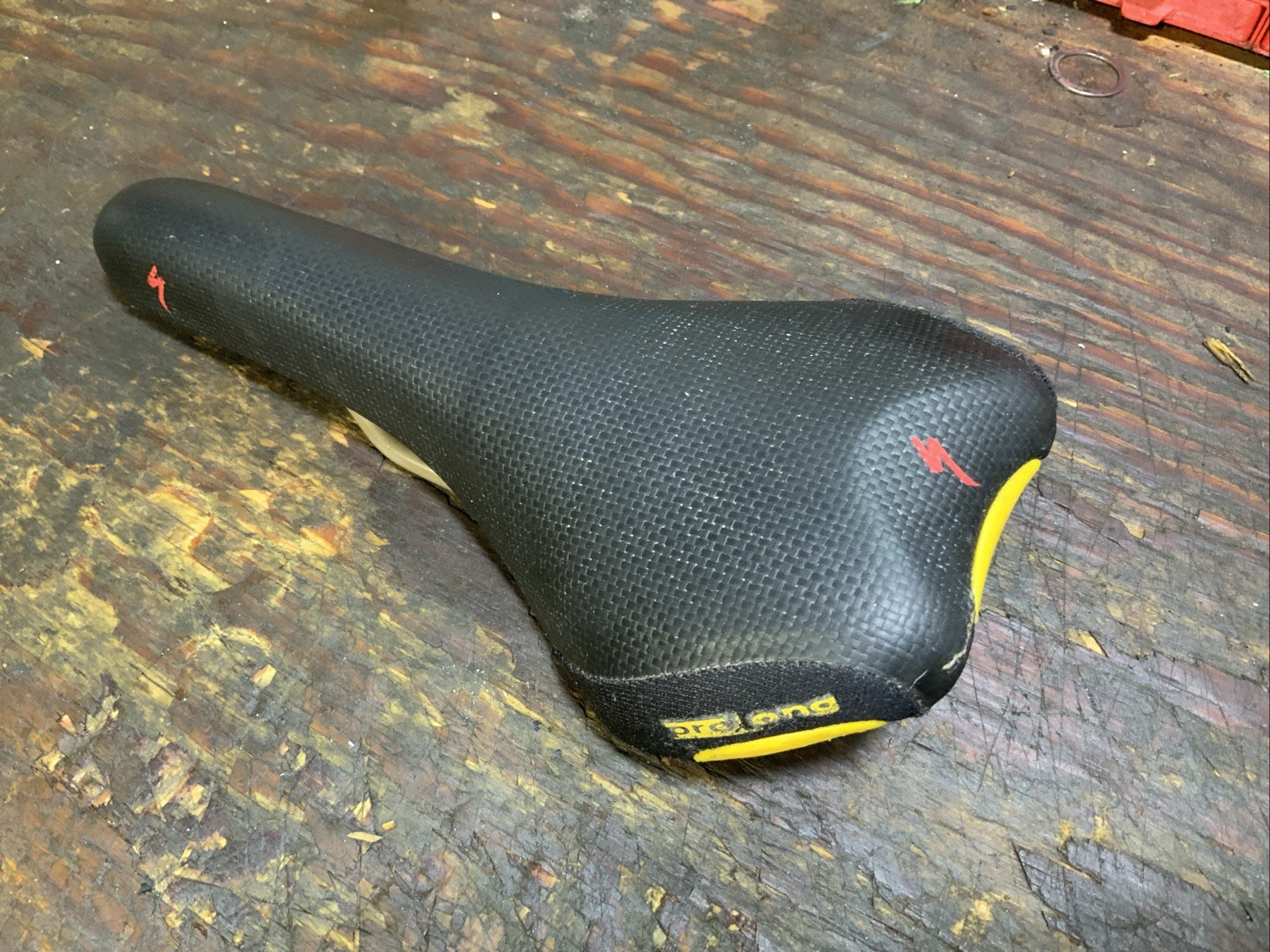 Specialized ProLong Revolution Saddle Black Synthetic Manganese Rails