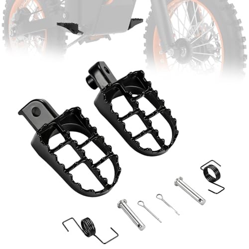 Electric Dirt Bike Foot Pegs Compatible Fit for Tutti Soleil 01 Tuttio