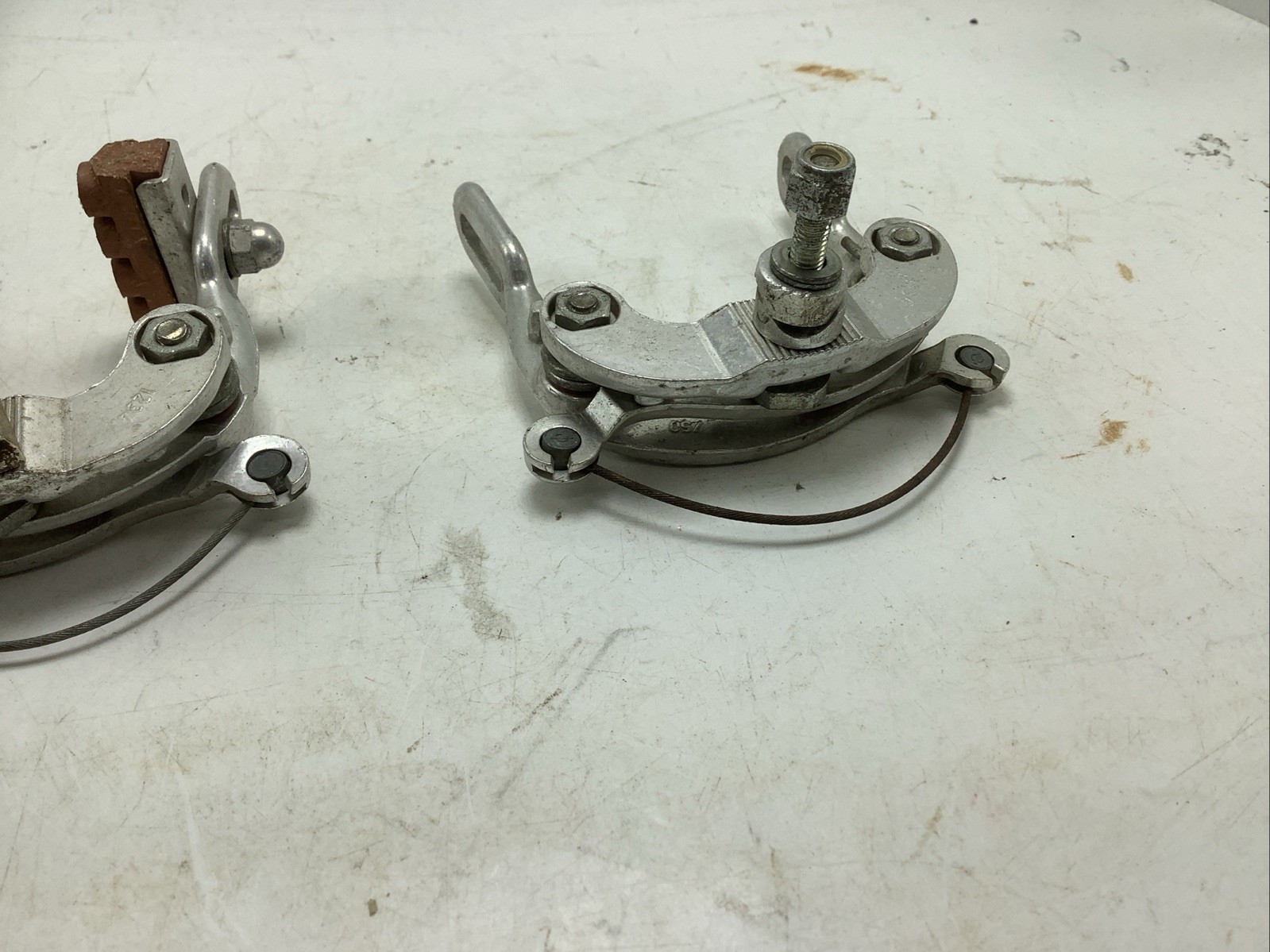 Vintage Weinmann 750 Vainqueur 999 Center Pull Brake Calipers Pair Long Reach