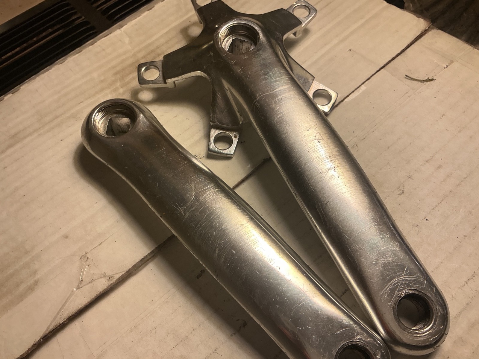 BMX kids cranks pair 165 mm 110 BCD
