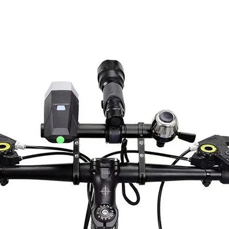 Bike Handlebar Extender Bicycle Bar Extension Mount Headlight GPS Holder Bracket