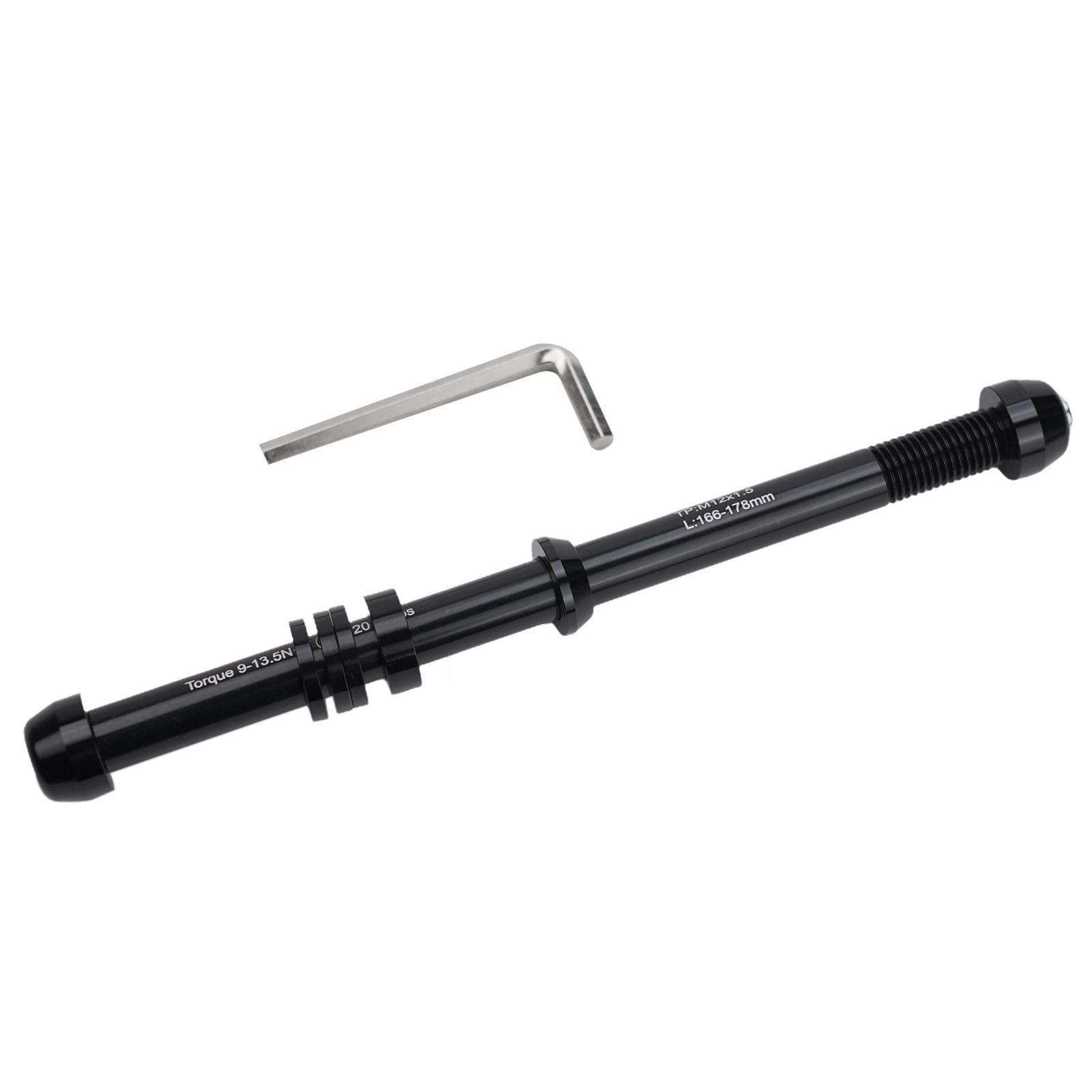 Thru Axle Bicycle Trainer Compatible with Various Sizes for Indoor Use