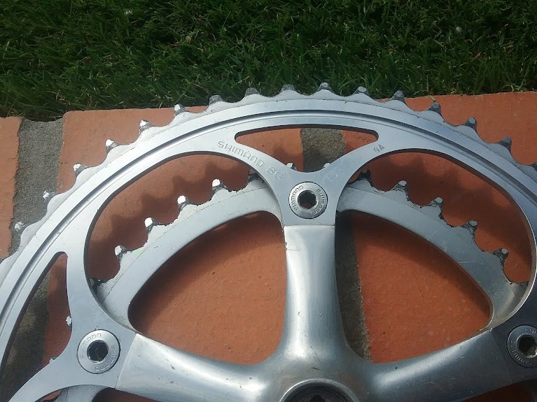 SHIMANO DURA ACE CRANKSET 7410 – 53-39 TOOTH – 170 MM ARMS