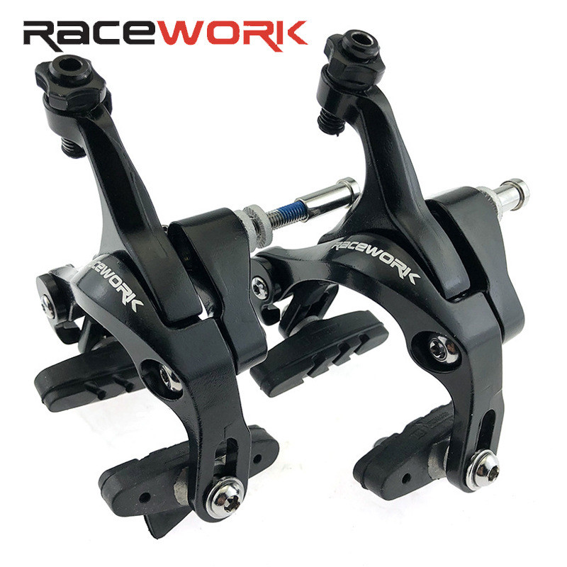 RACEWORK Road Bike Dual Pivot Calipers Brake Side Pull Front & Rear Fit Shimano
