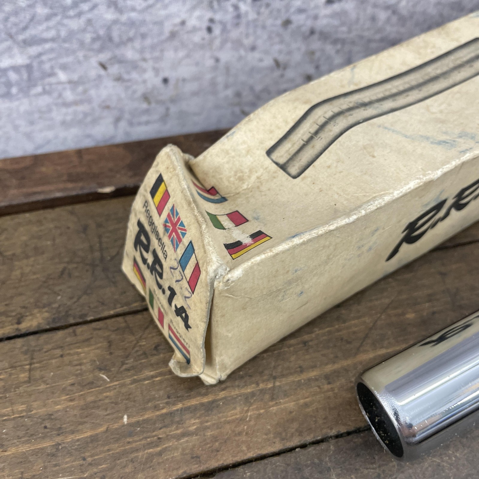 Vintage Ruggieri RR.14 Seatpost 27.2mm Reggisella NOS New Italy Bike Part