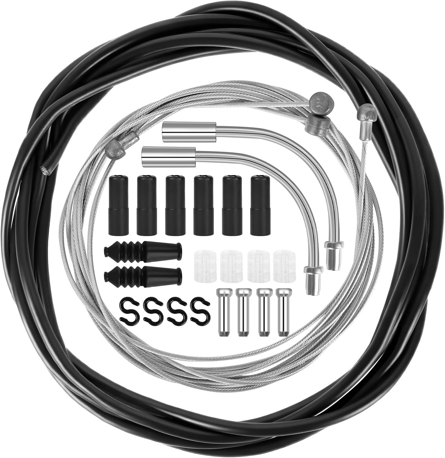 Universal Bike Brake Shift Cable Kit with V Brake Manifold for Mountain Bikes
