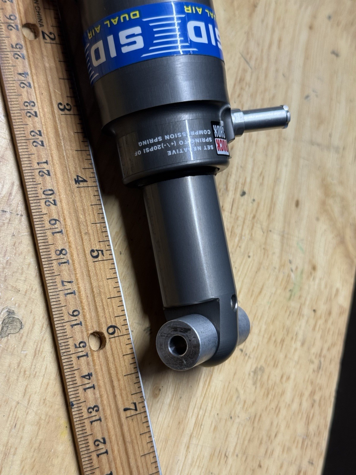 RockShox SID Dual Air Rear Shock 159mm x 38mm (6.25” x 1.5”) Vintage 90s MTB