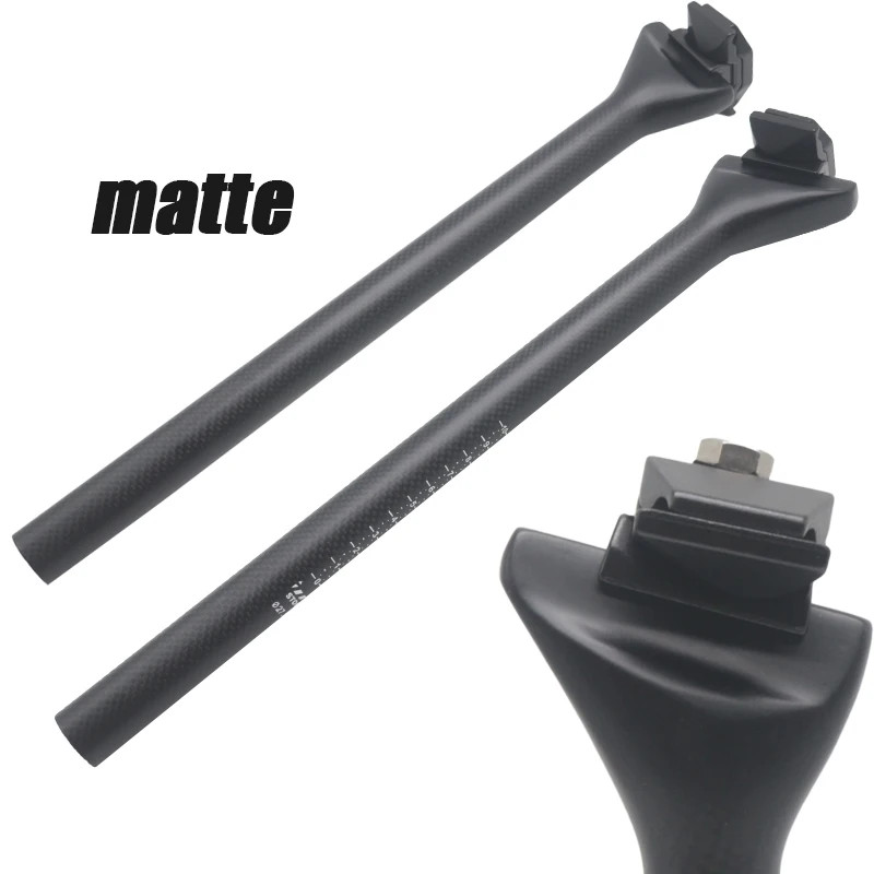 Carbon Road Mountain Bike Seatpost Offset 0mm 13mm 17mm 25.4 27.2 30.8 31.6mm