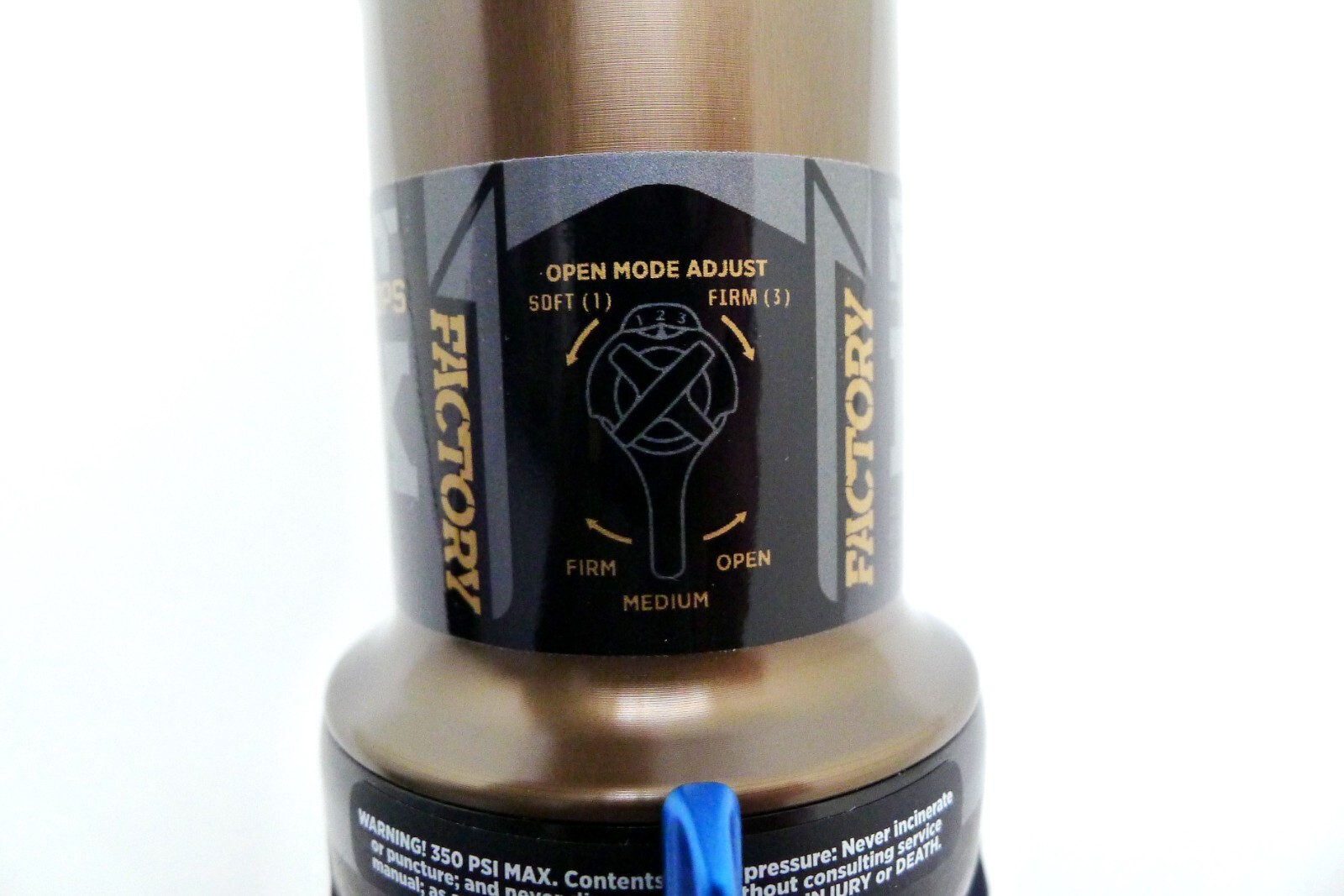 FOX Float DPS Factory Series Kashima EVOL Trunnion Rear Air Shock 165x45mm