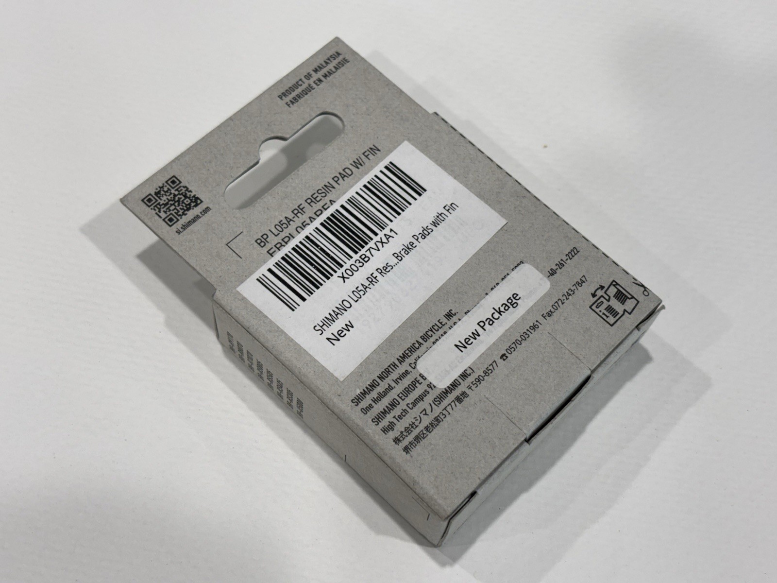Shimano L05A-RF Resin Brake Pads Replacement Part (Y2EM98010)