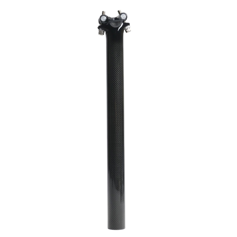 U 3K Carbon Fiber MTB Bike Seatpost Road Bicycle Seat Tube 25.4/27.2/30.8/31.6mm