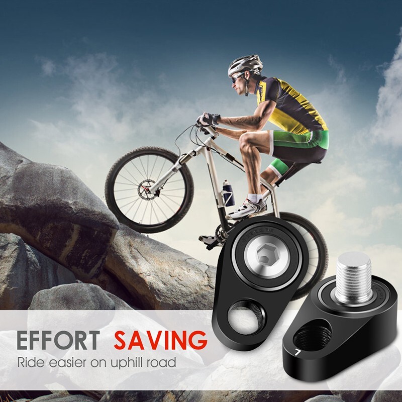 WEST BIKING Effort Saving Bike Pedal Adapters Bearing Conversion Magic Steppers