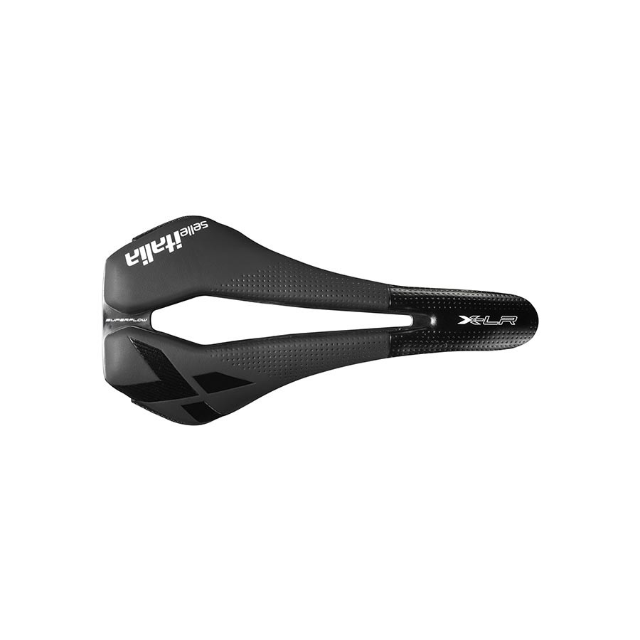 Selle Italia X-LR Superflow Saddle – Black 131mm Width Titanium Rails