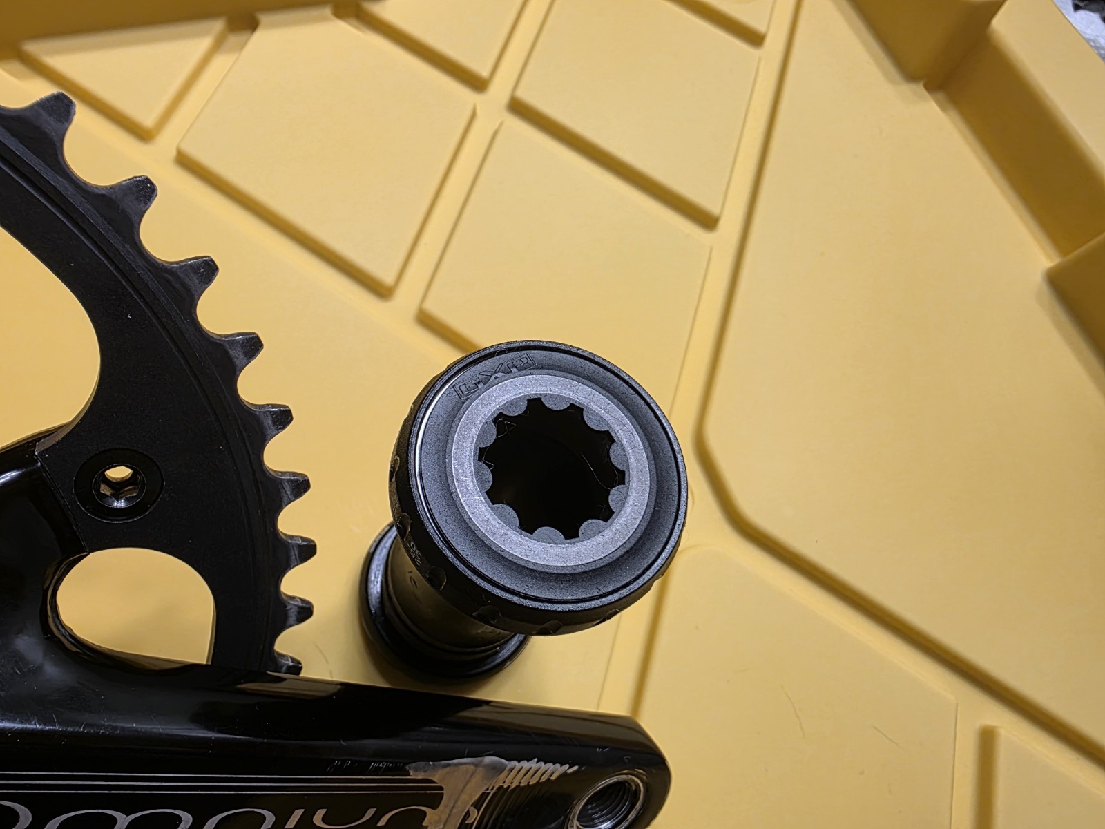 Sram Omnium Crankset 165mm, Track, Fixed Gear, Bike, 144 BCD Sugino Chainring