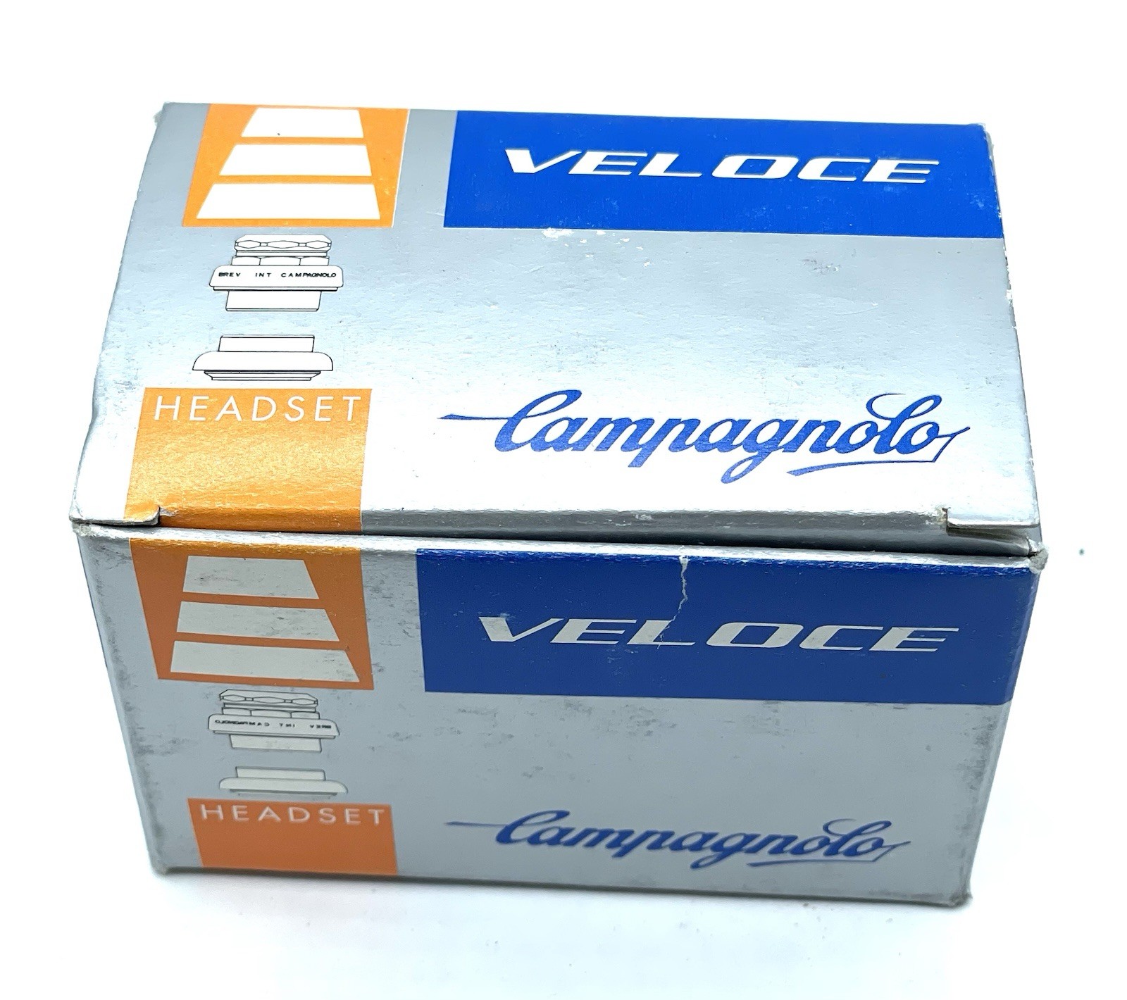 Campagnolo Veloce BC 1″ Threaded Headset NOS NIB Vintage Campy Made in Italy NEW