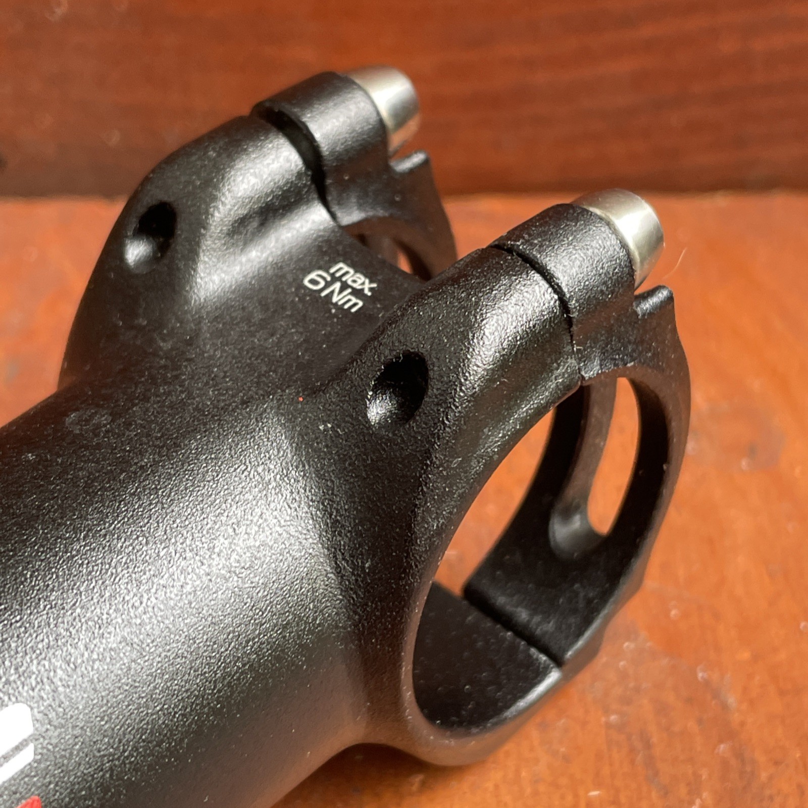 Syntace F109 Threadless ROAD Stem 110mm x 31.8mm x 6° BLACK w/ 4mm hardware VGC!