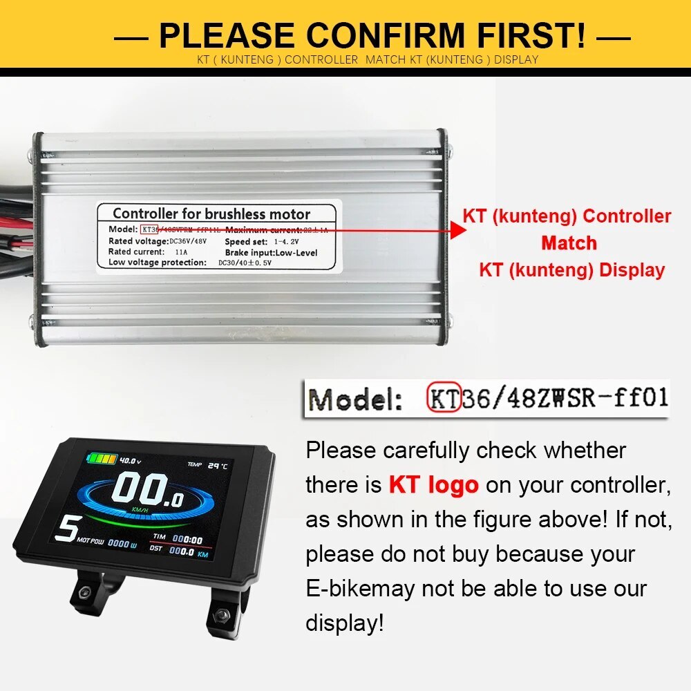 E-bike LCD8H LCD8HU Display with USB 24V/36V/48V/52V/60V72V E-bike Display