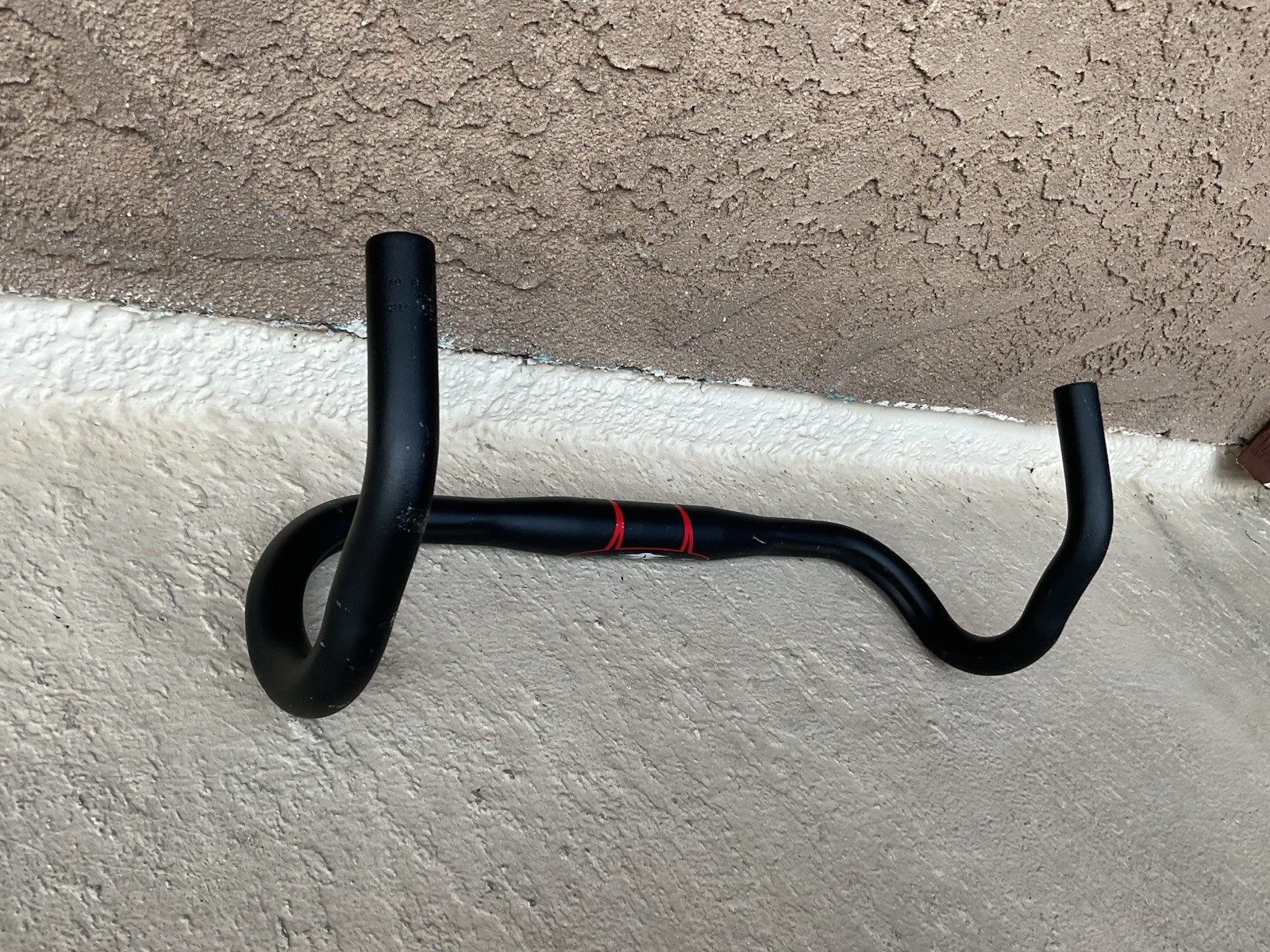 Black Specialized 7075 Aluminum 42mm x 31.8mm Ergo Bend Road Drop Bar Handlebar