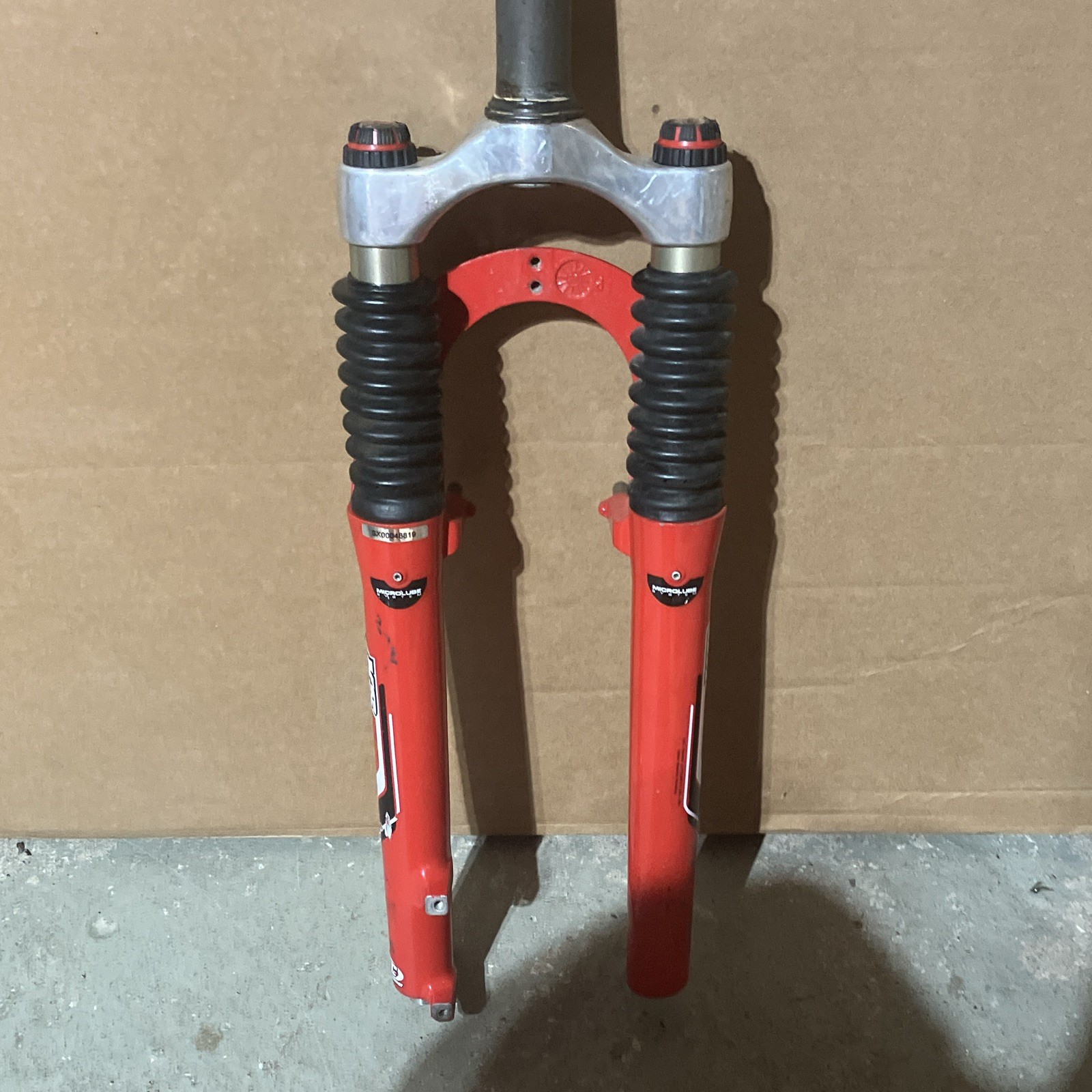 Manitou TPC Red Suspension 26 in MTB Fork, 1 1/8 in Threadless, 50mm