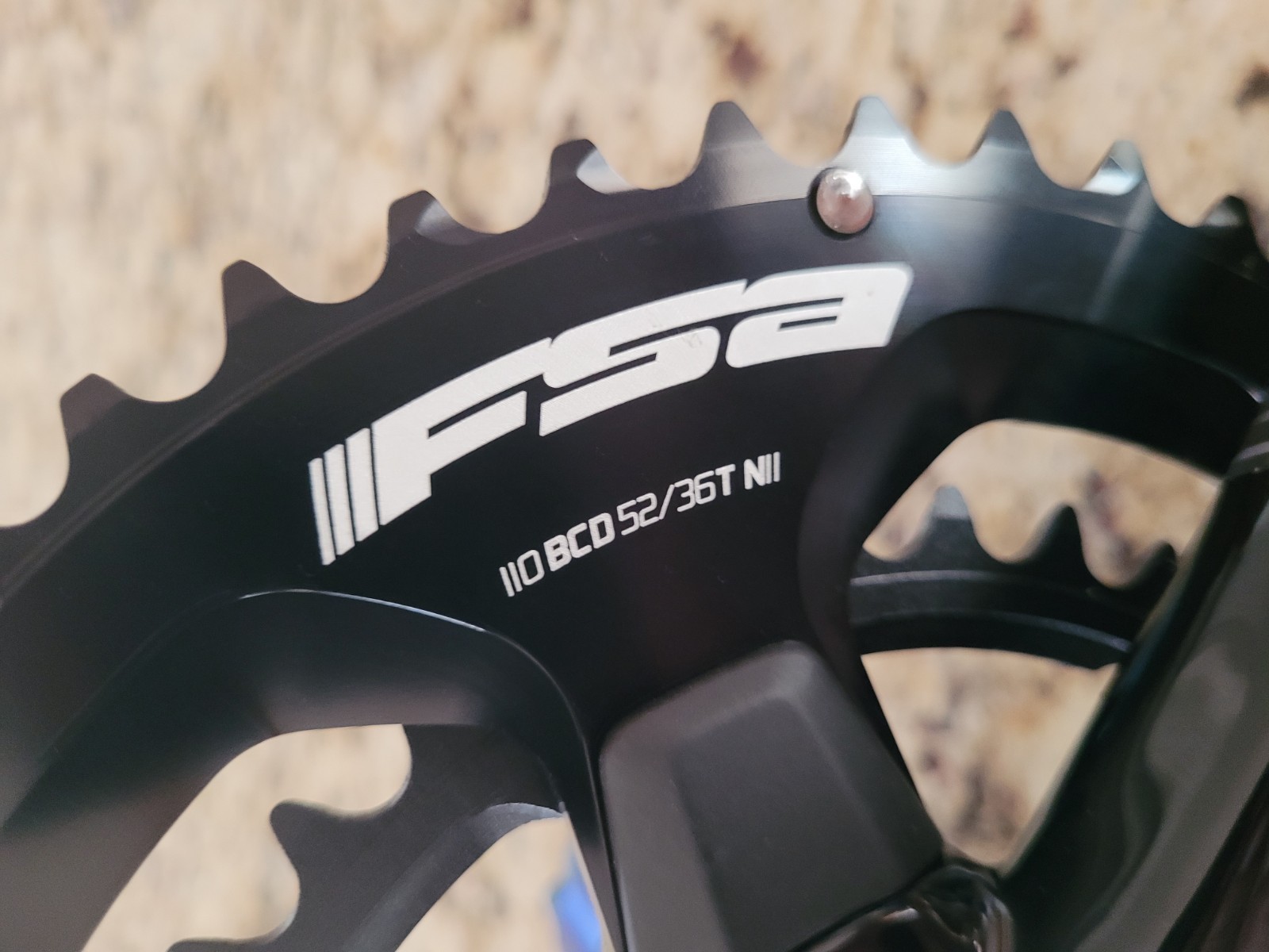 FSA SL-K Light ABS 52/36T 2×11 Speed 386EVO Carbon Crankset W/ BB386 to BB86 BB